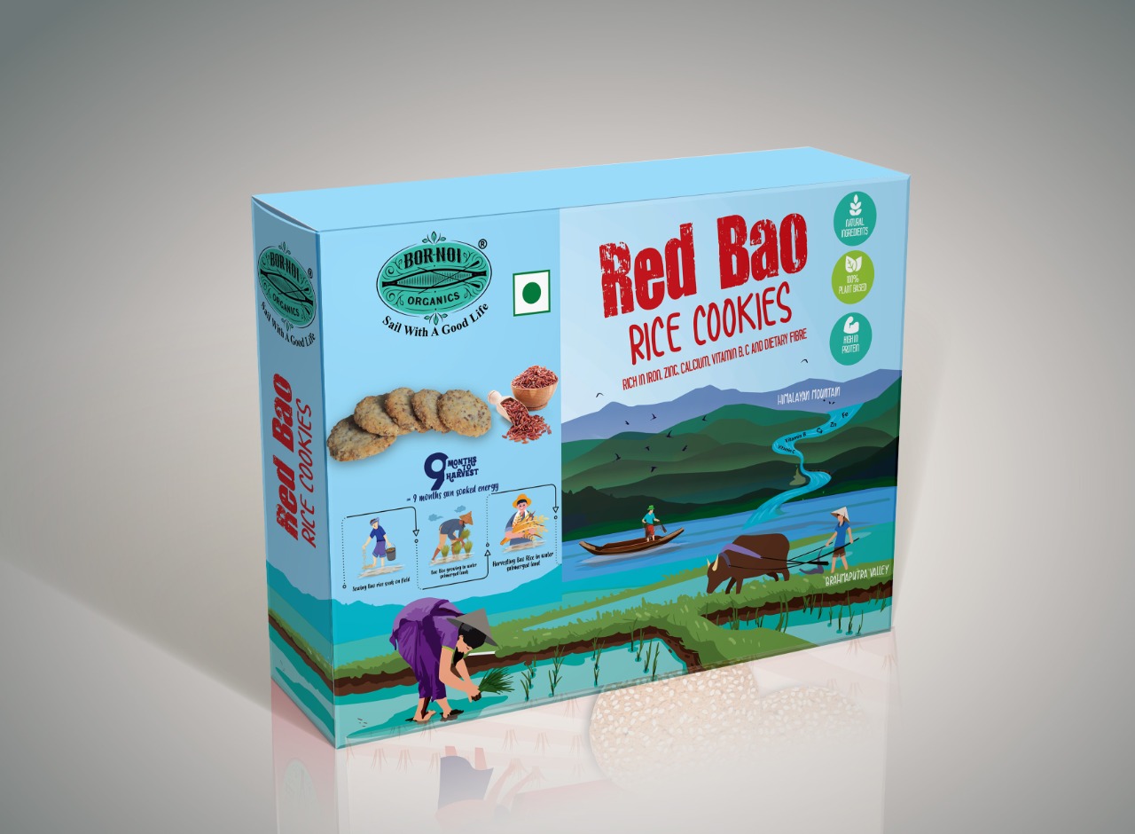Organic Red Rice Cookies Organic Red Rice Cookies